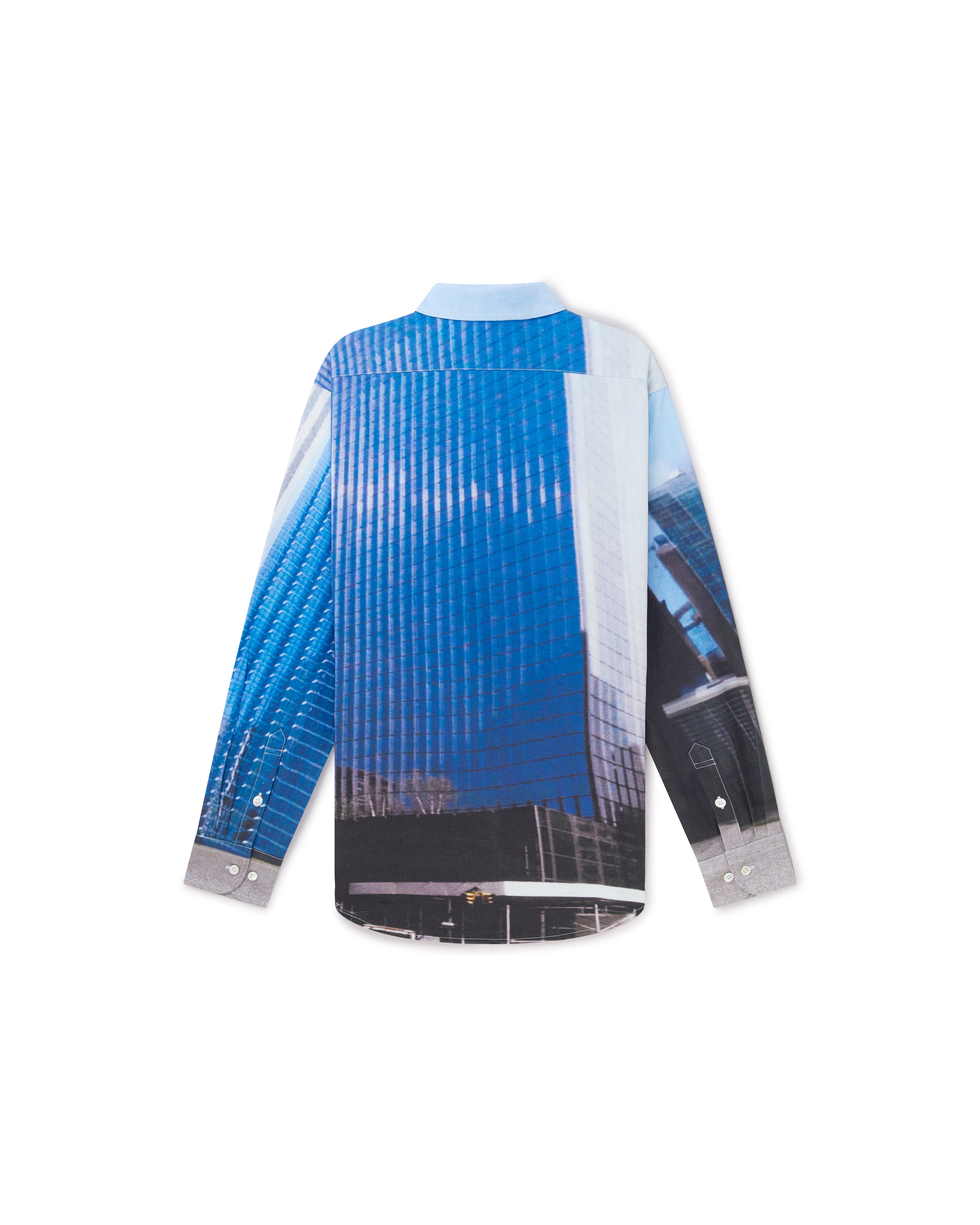 Mowalola Taxi Shirt Hemd Baumwolle Print XS