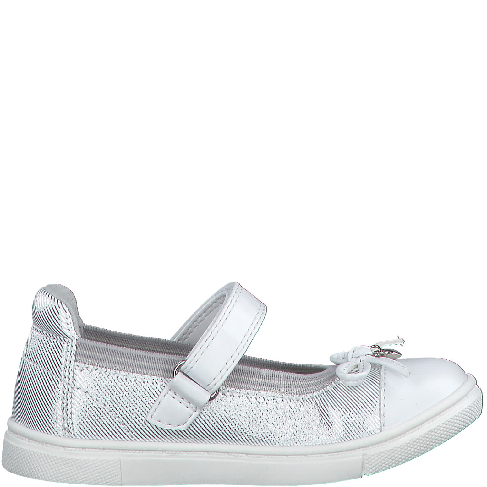 s.Oliver Mädchen Ballerinas 5-5-32200-20 pink silber flach