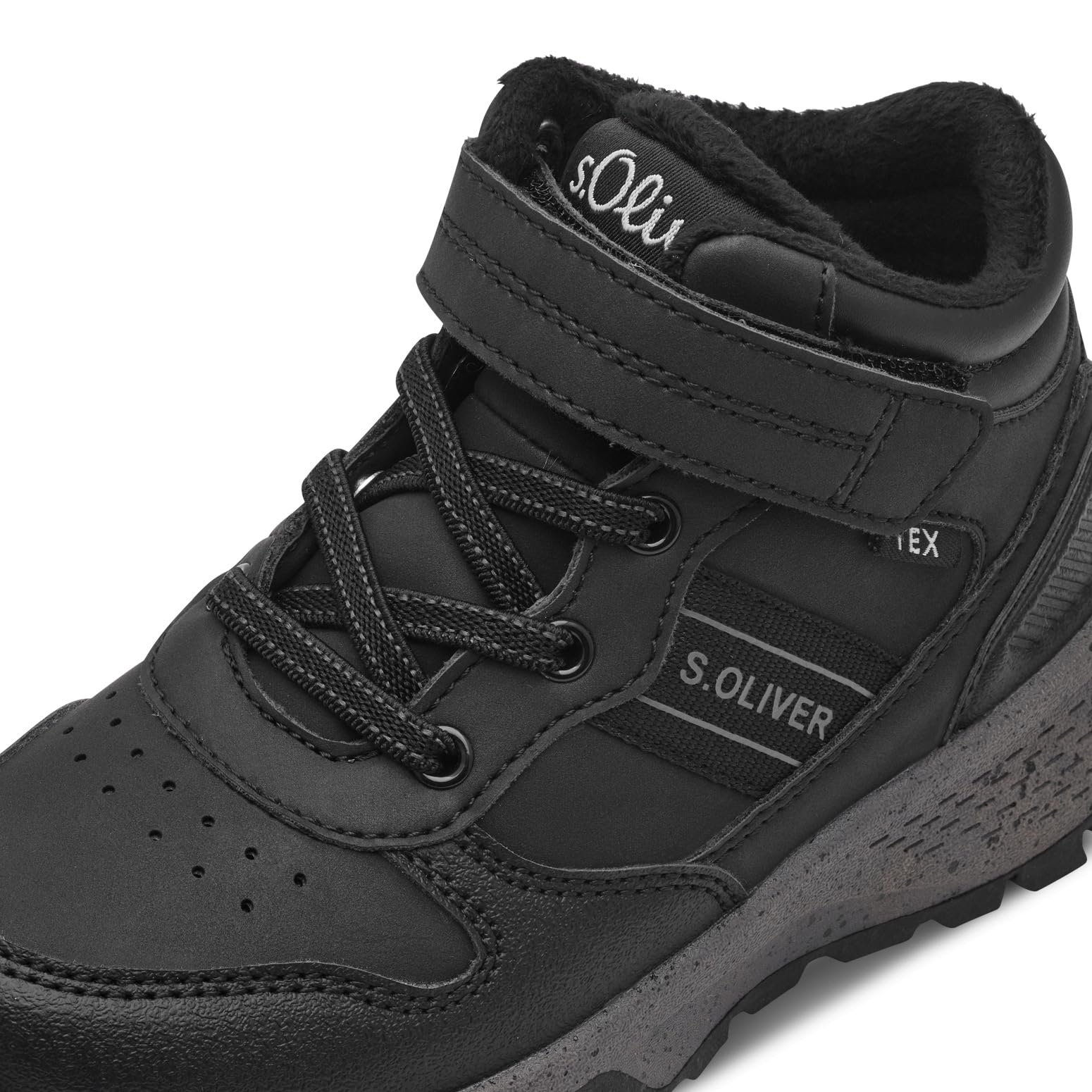 s.Oliver Junior 5-45301-43 Sneaker Schwarz 33 Leder