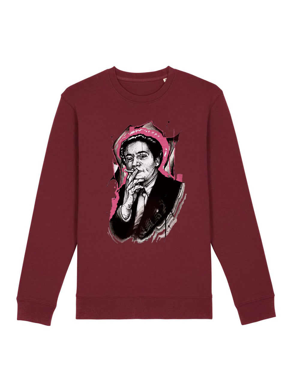 dna merch Frieda Belinfante Rundhalspullover Schwarz Portrait