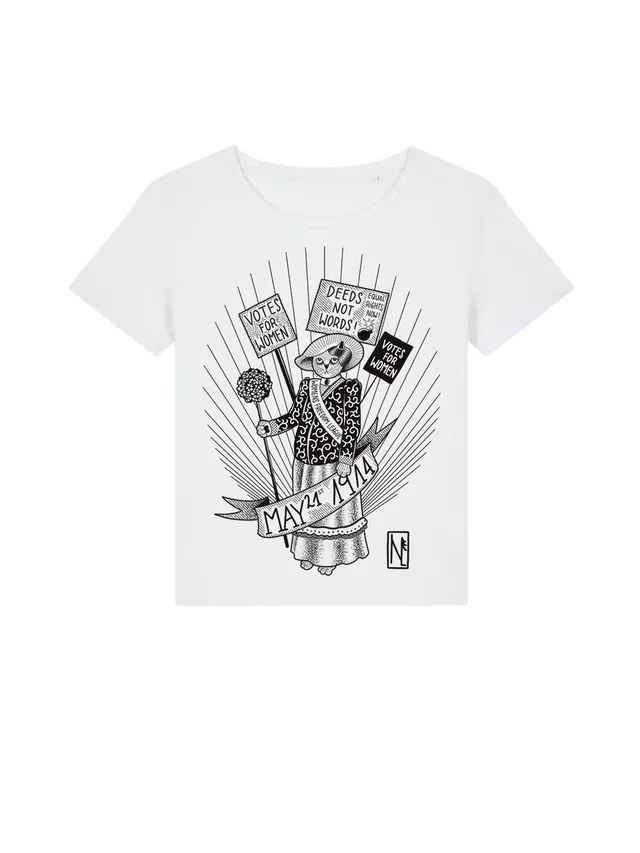 dna merch Suffragettes 1914 T-Shirt Right To Vote