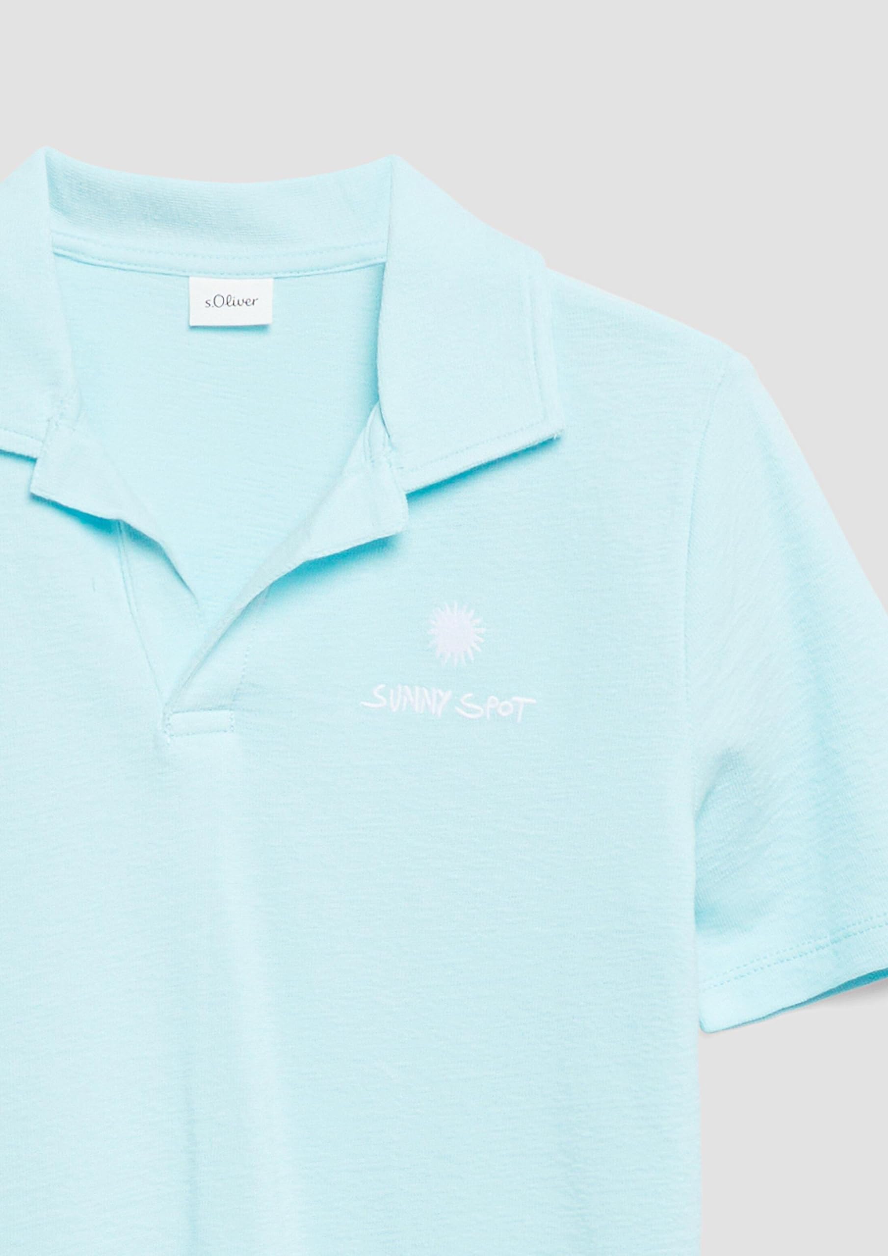 s.Oliver RED LABEL Polo Stickerei schwarz 170
