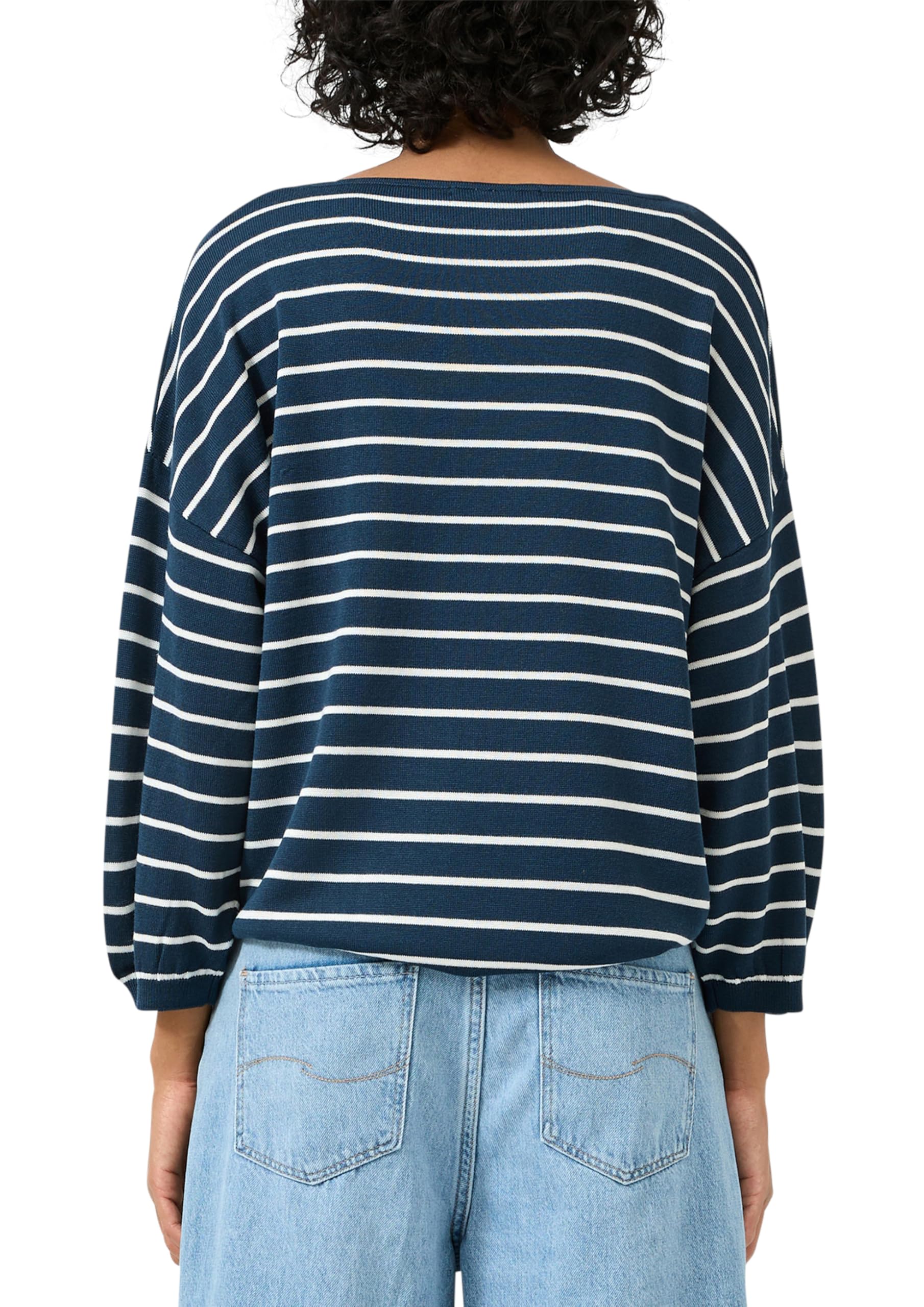 s.Oliver QS Strickpullover 2175113 Damen 3/4-Arm blau M