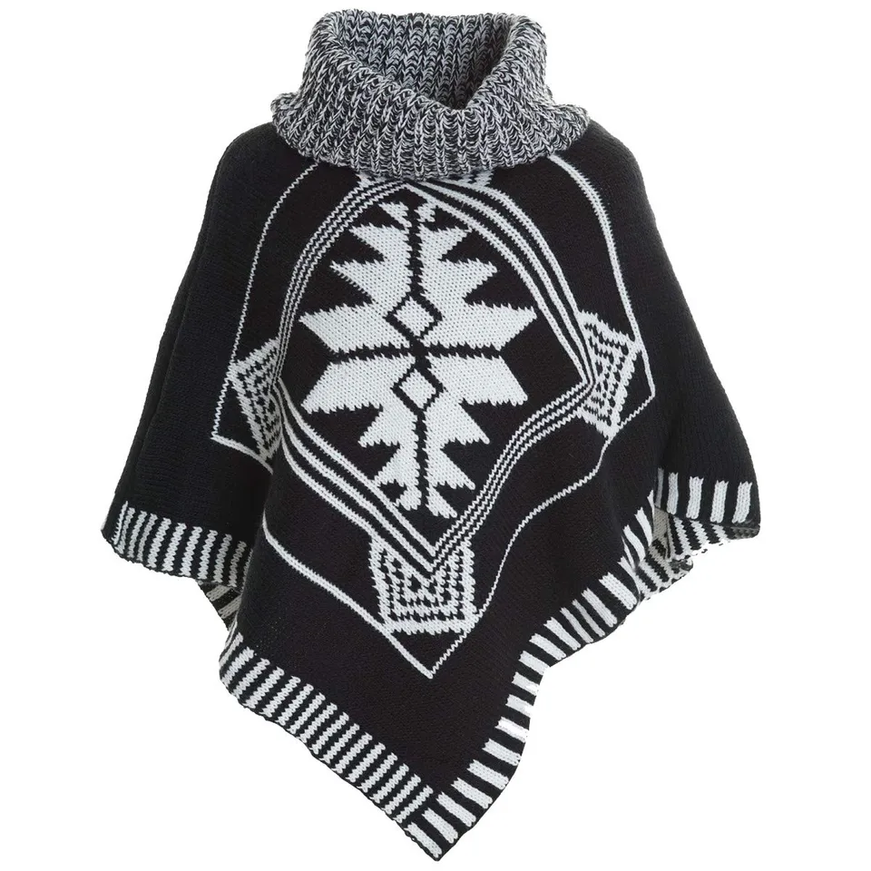 BEZLIT KMISSO Strick-Poncho Mädchen Warm Winter