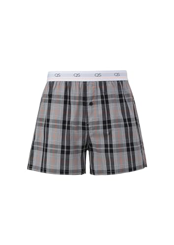 QS by s.Oliver Boxershorts kariert Baumwolle Größe L