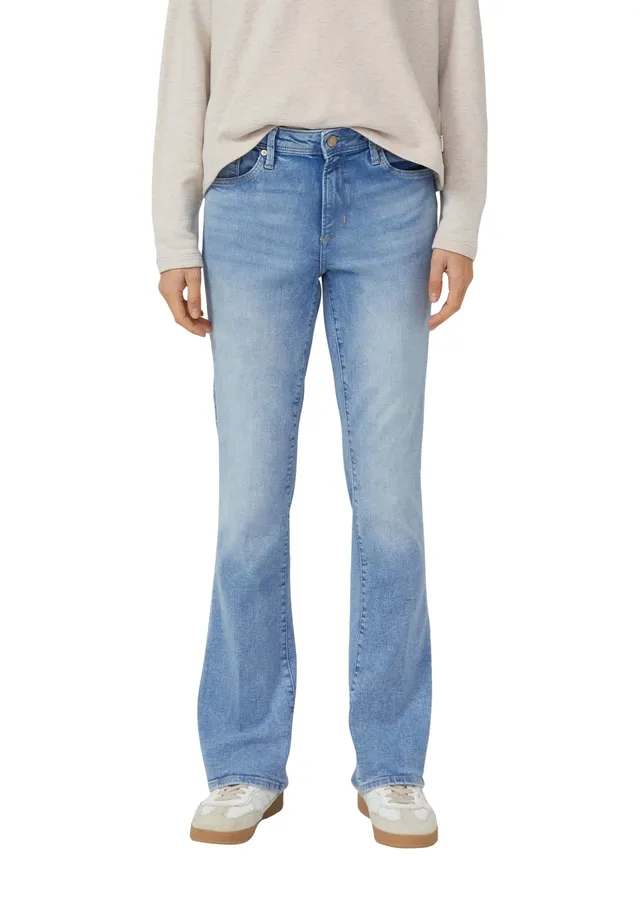 s.Oliver Beverly Bootcut Jeans Damen 40W/32L Mid Rise