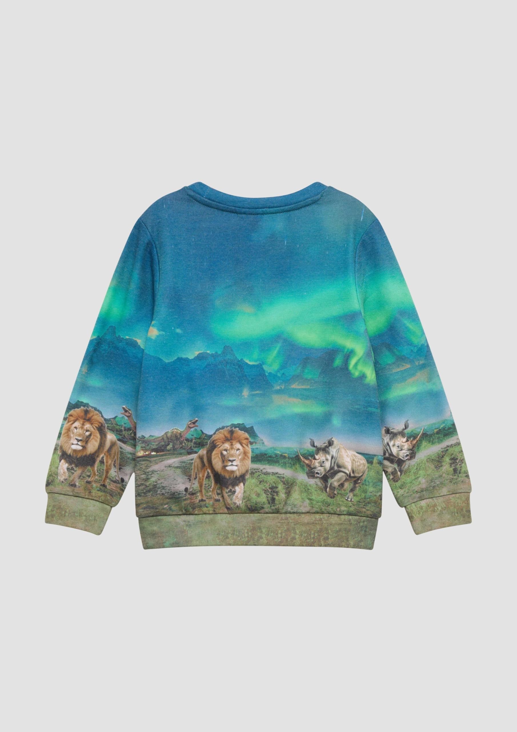 s.Oliver RED LABEL Sweatshirt All-Over-Print Größe 128-134
