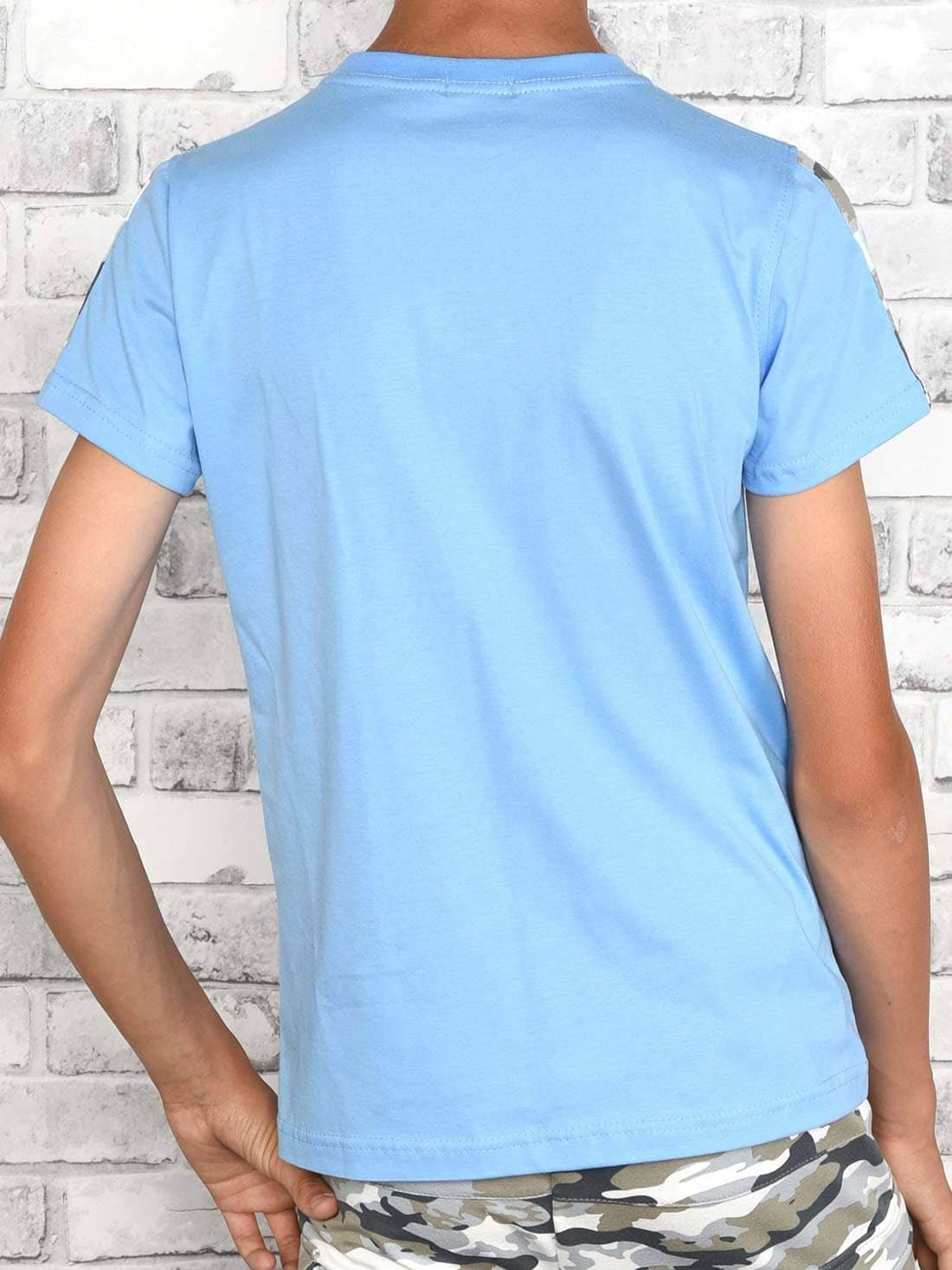 BEZLIT Jungen T-Shirt Brusttasche Camouflage Baumwolle