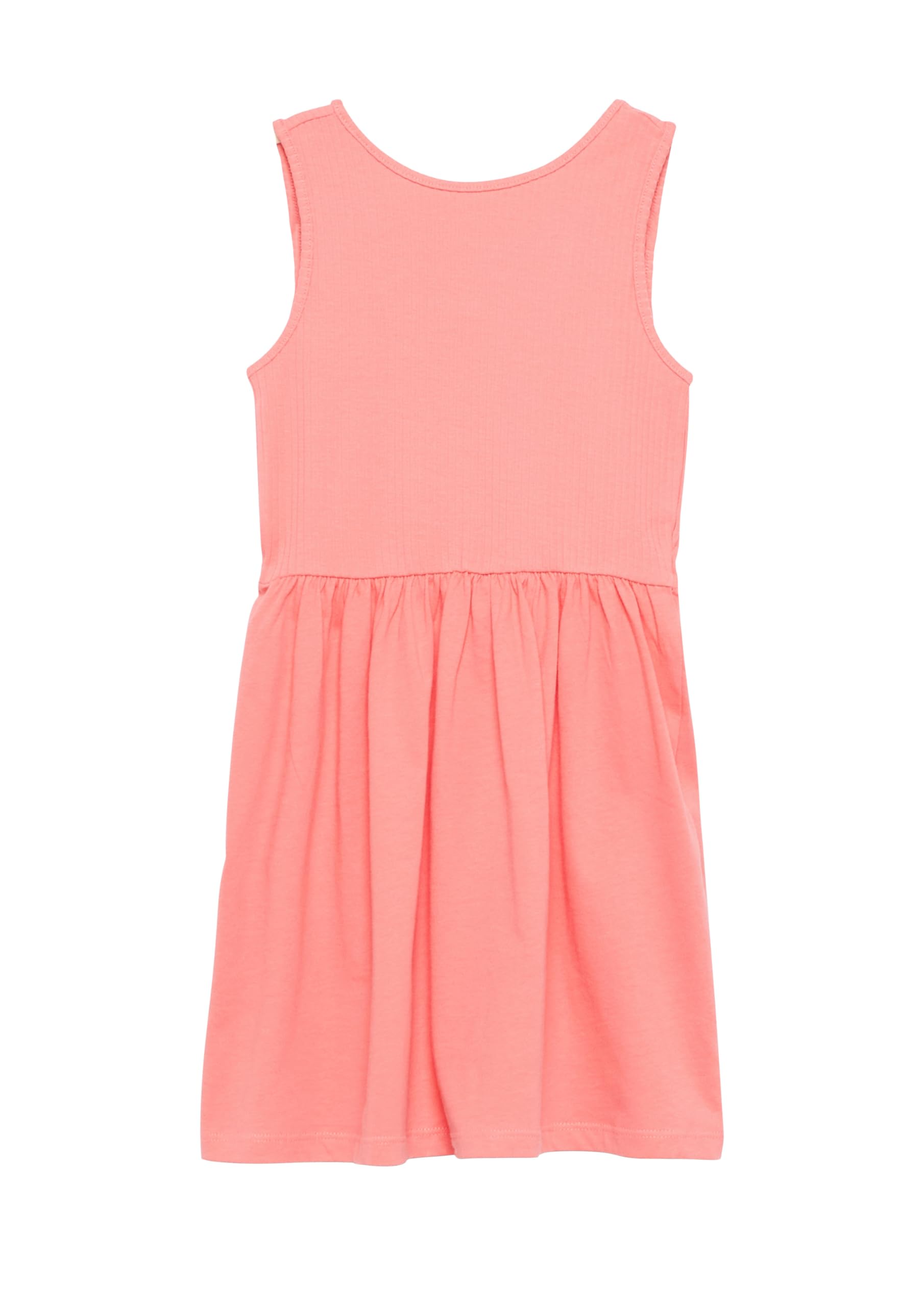 s.Oliver RED LABEL Materialmix-Kleid Kleid Rot 92 Schleifen-Detail