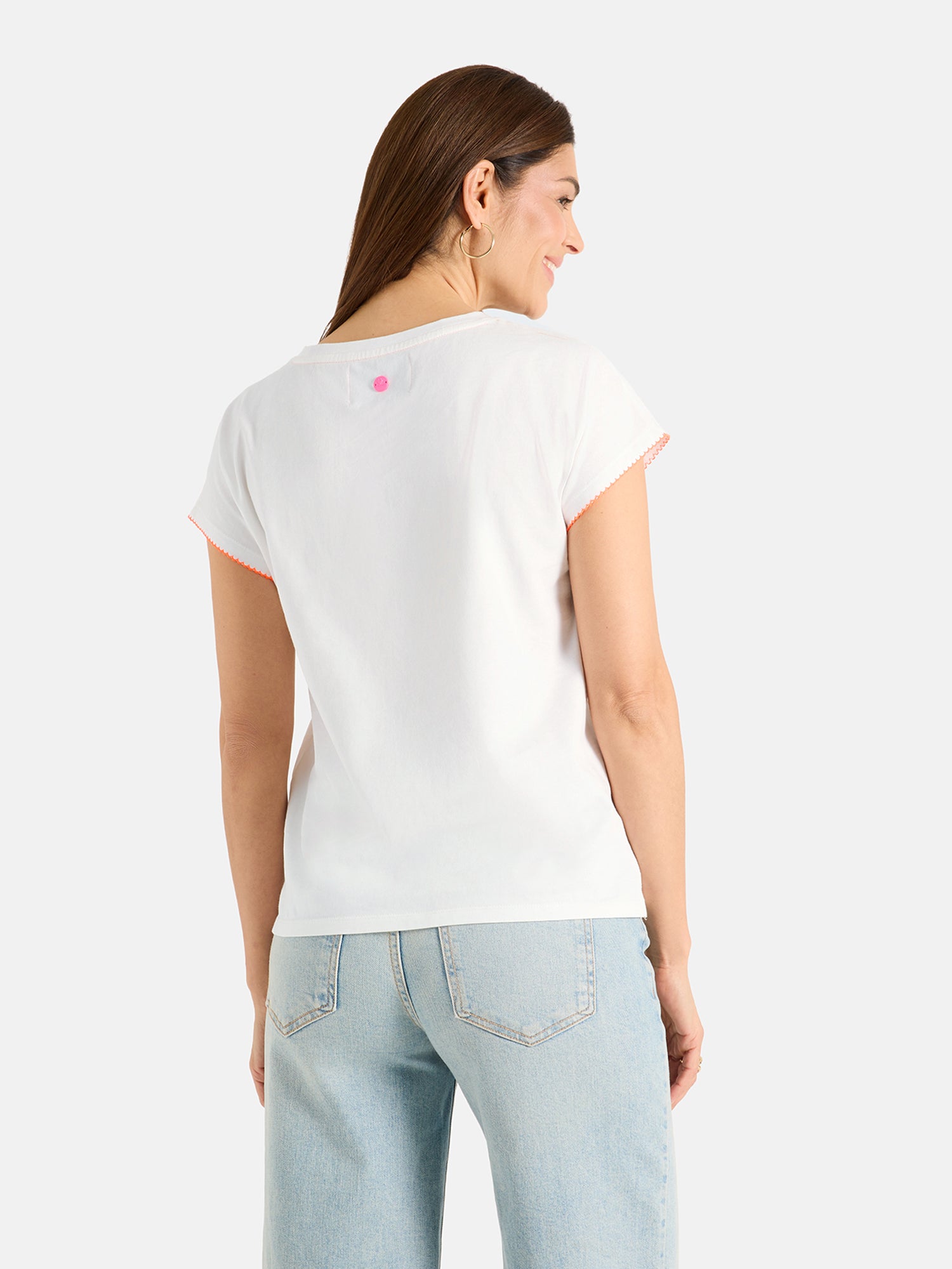 Lieblingsstück CrabiL T-Shirt aus Baumwolle offwhite