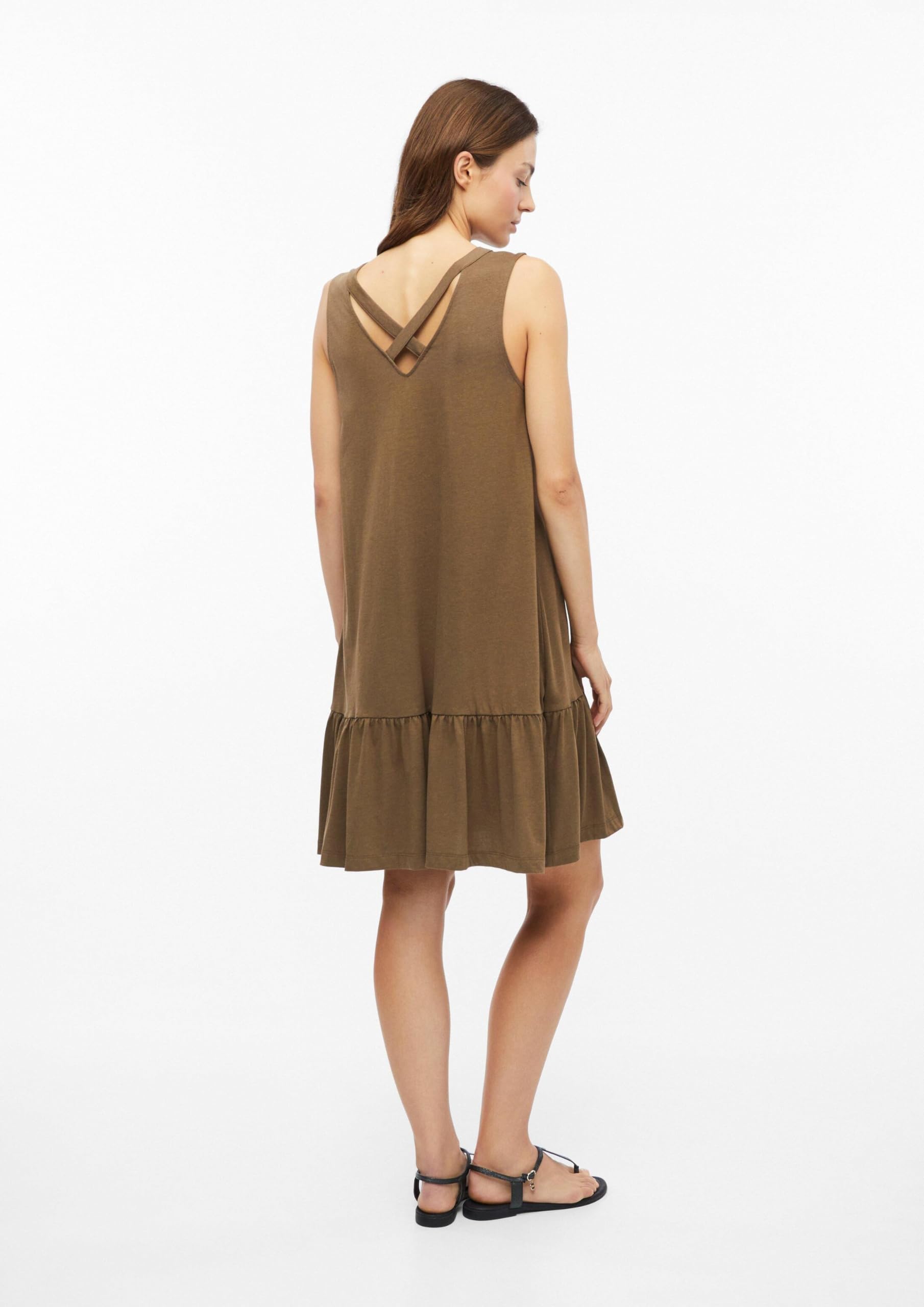 s.Oliver Red Label Jersey-Kleid Koralle Relaxed Fit