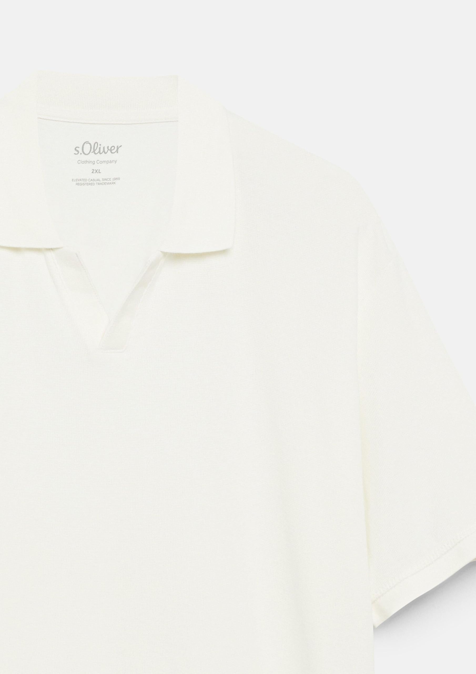 s.Oliver Junior 2181425 Poloshirt XXL Weiß 1er Pack