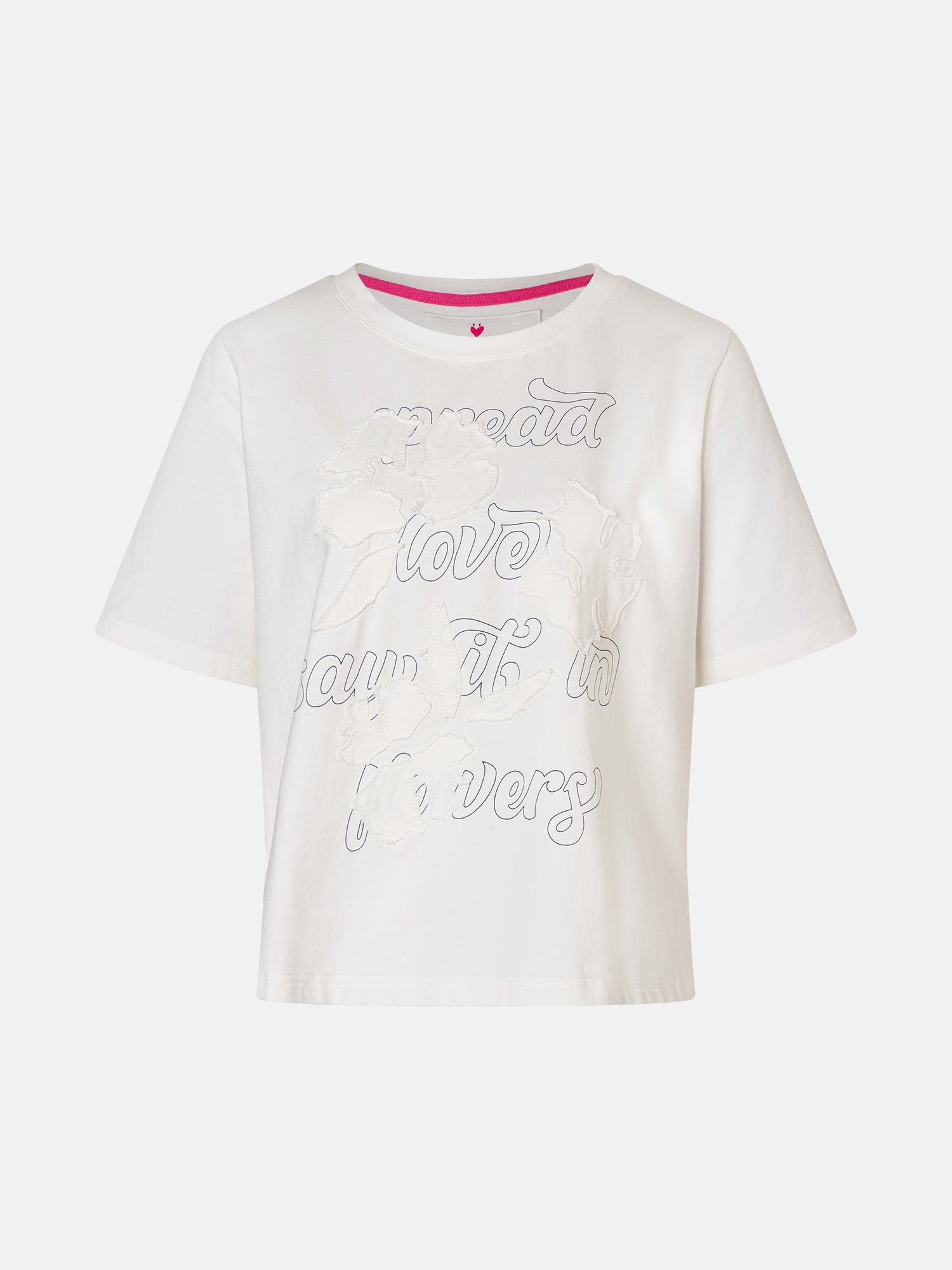 Lieblingsstück CleoL T-Shirt offwhite aus Baumwollmix