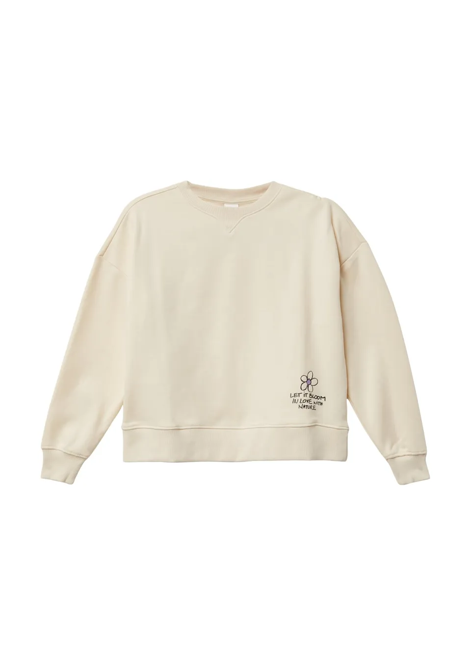 s.Oliver RED LABEL Oversize Sweatshirt 158-164 beige