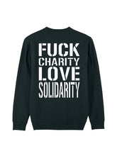 dna merch Classics Solidarity Longsleeve Bio-Baumwolle schwarz