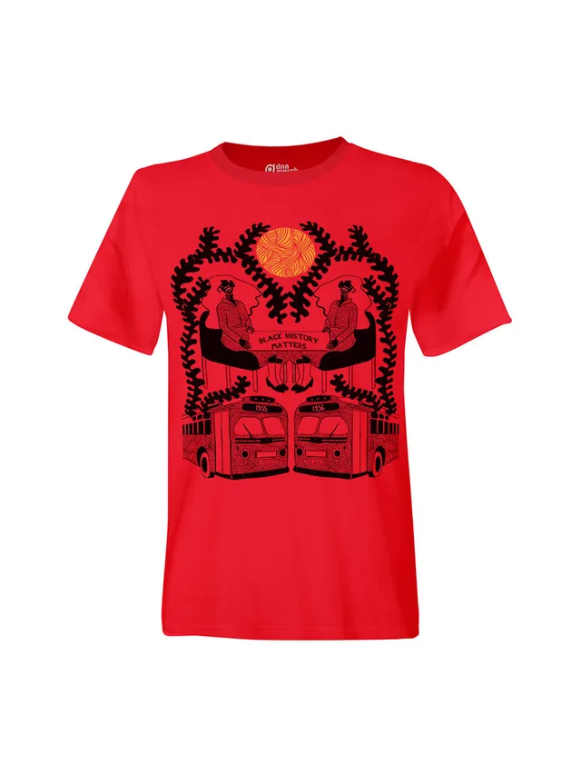 dna merch Montgomery Busboykott T-Shirt Damen weiß Baumwolle