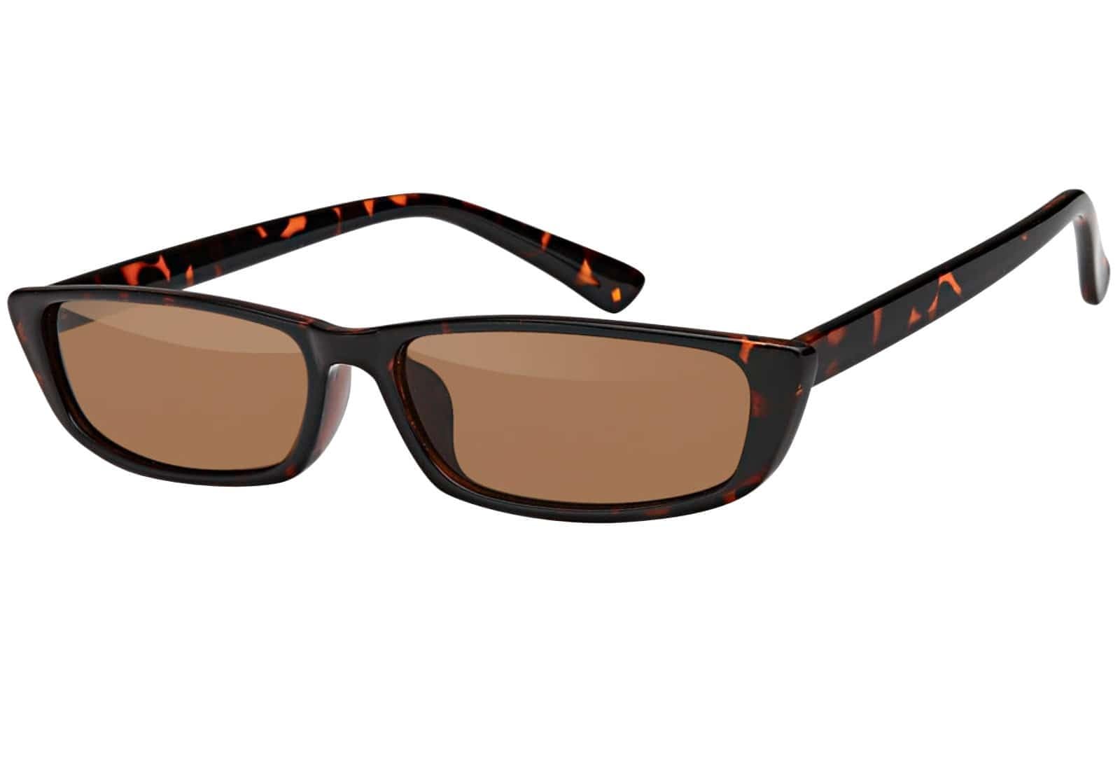 BEZLIT Cat Eye Sonnenbrille Weiß schmal Y2K UV400