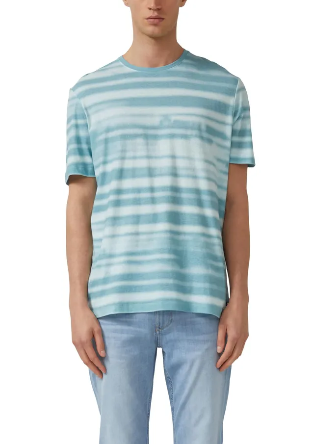 s.Oliver Junior T-Shirt Leinenmix All-Over-Print XXL