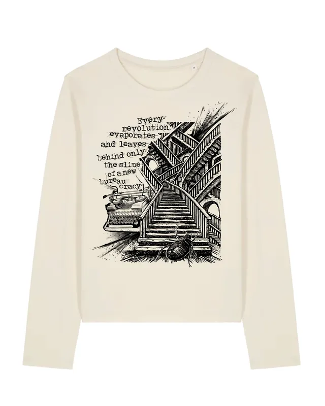 dna merch The Metamorphosis Kafka Longsleeve Damen Tattoo
