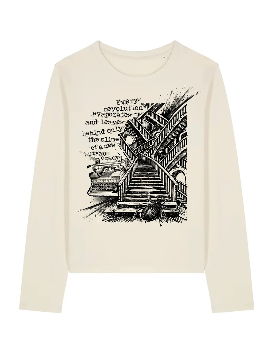 dna merch The Metamorphosis Kafka Longsleeve Damen Tattoo