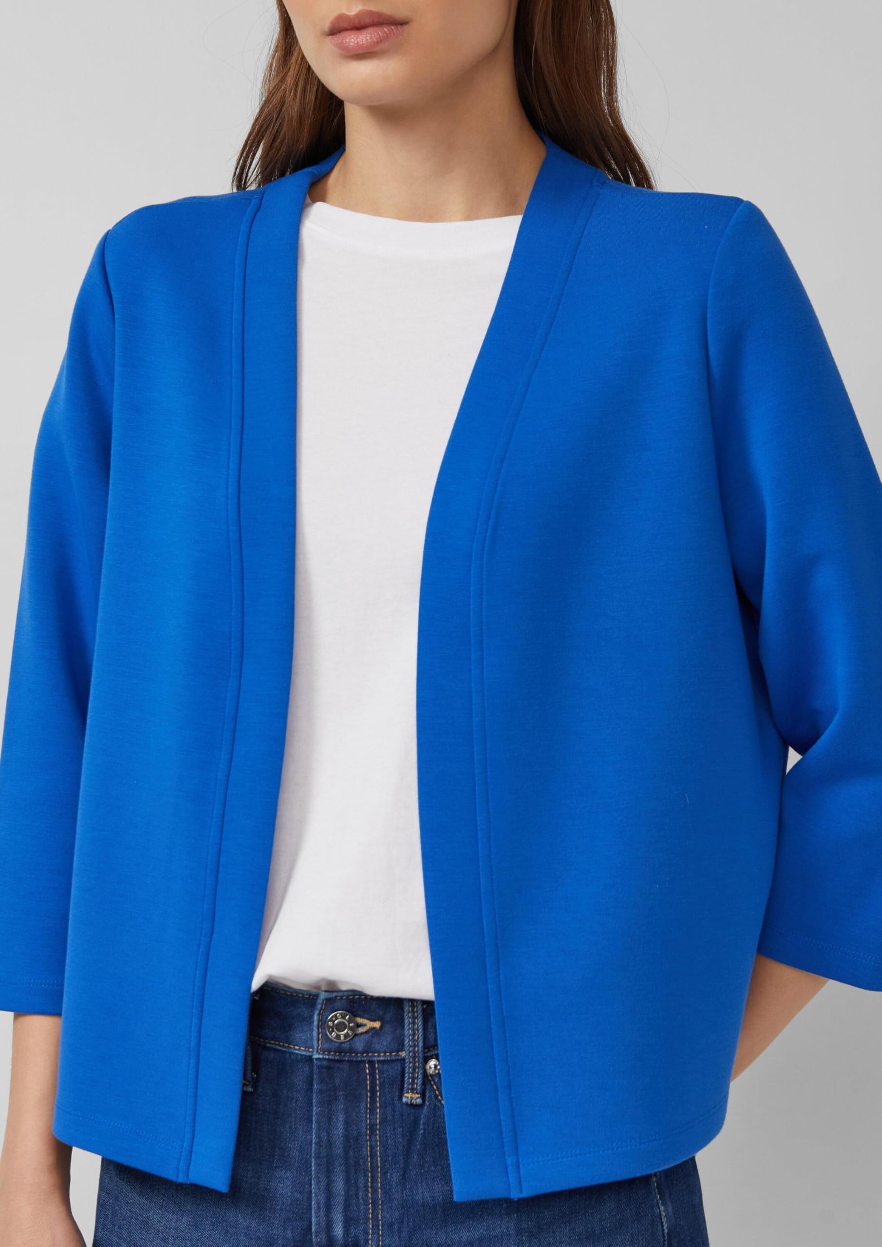 s.Oliver Red Label Sweatjacke 2176278 3/4 Arm royalblau