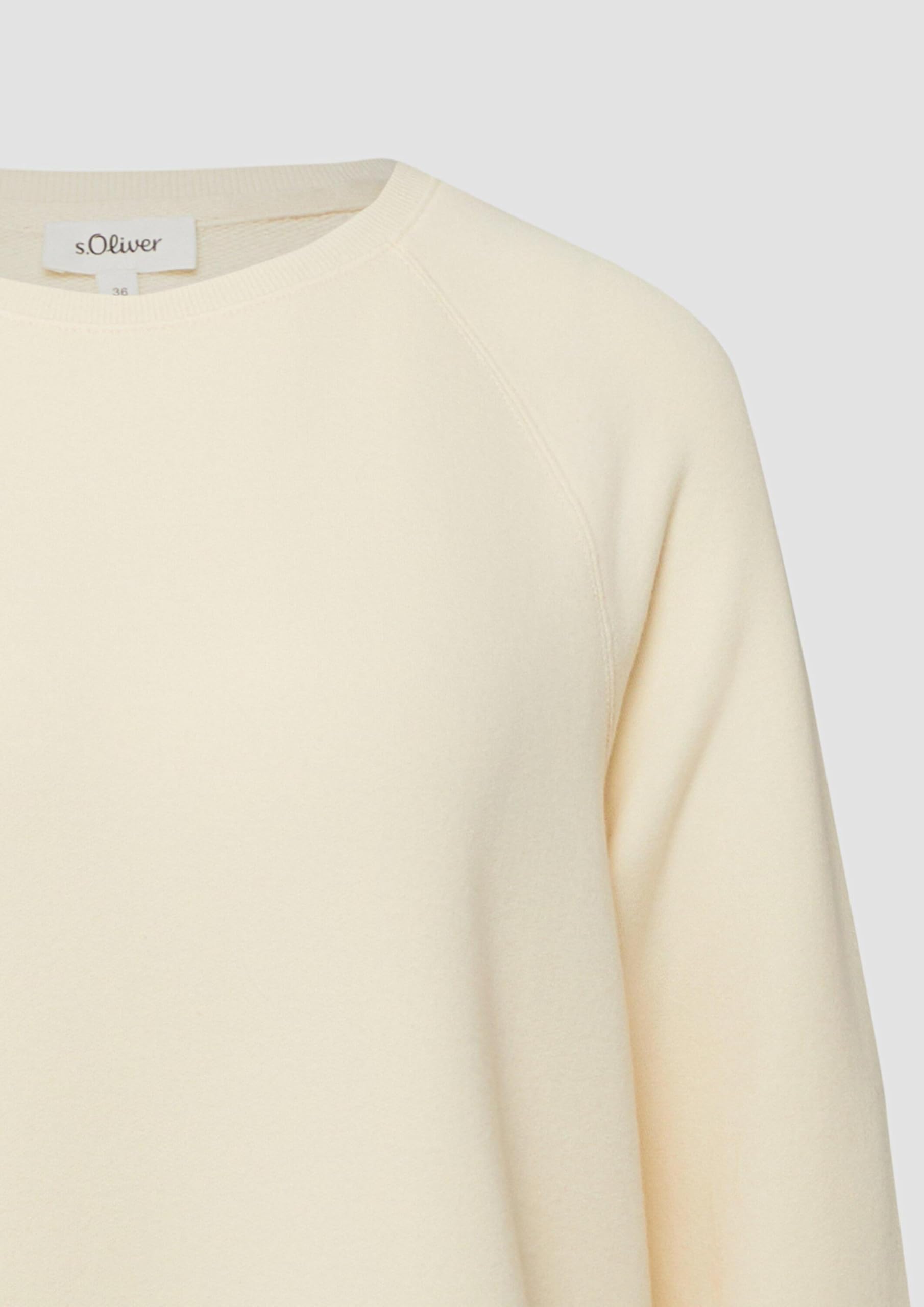 s.Oliver Red Label 2176235 Sweatshirt Braun Rückenprint