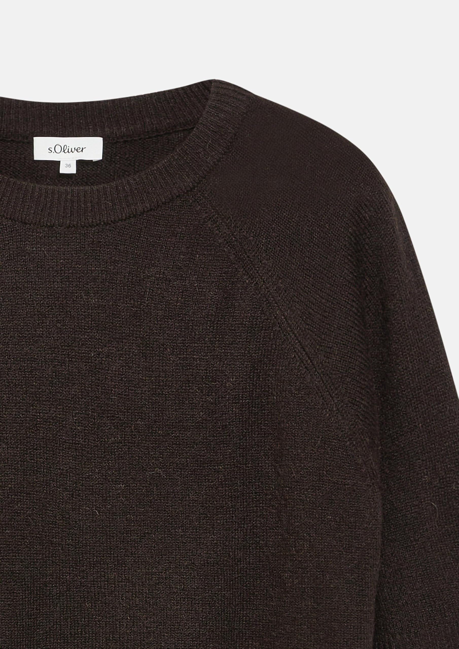 s.Oliver RED LABEL Strickpullover Relaxed Fit Alpakamix