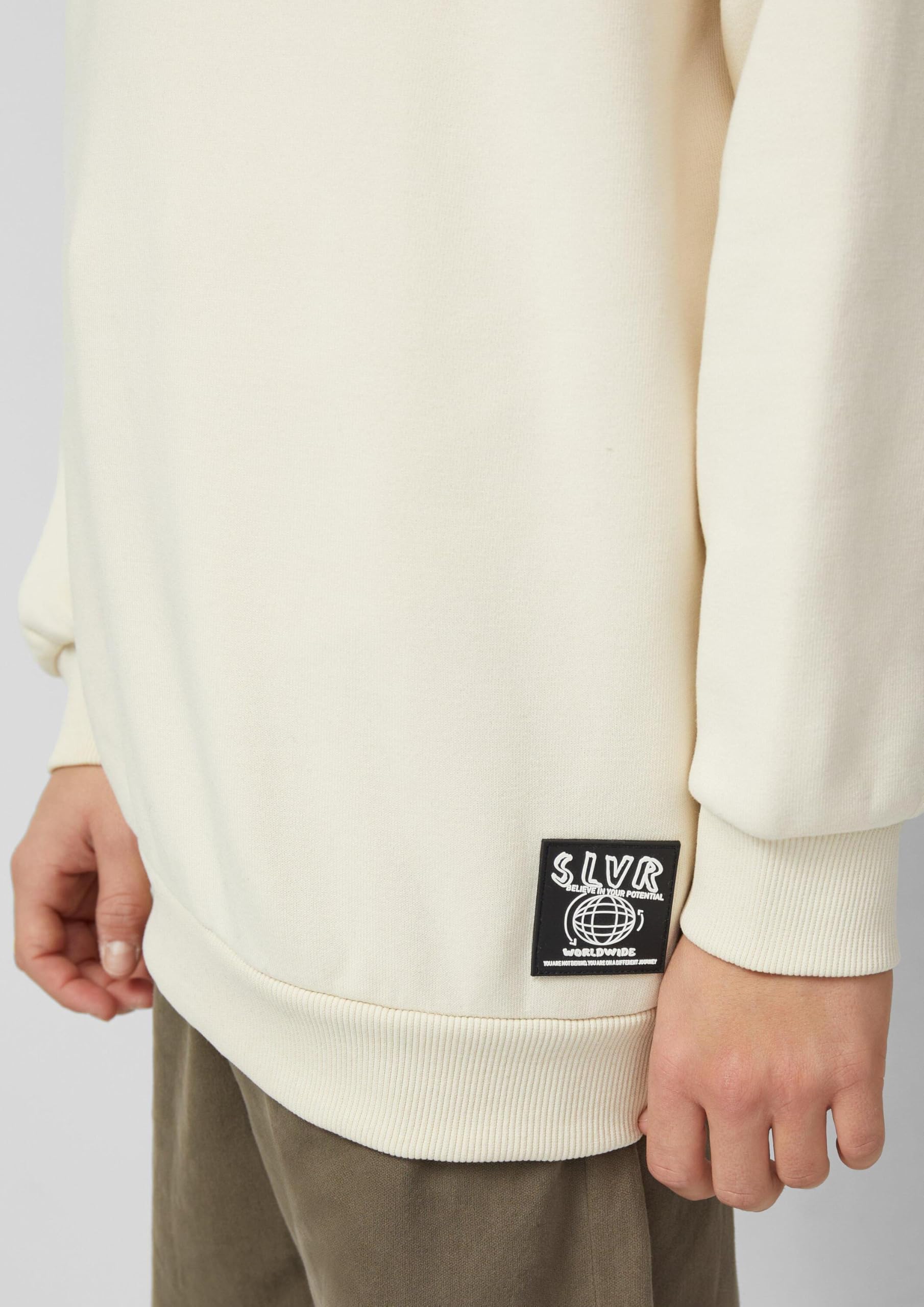 s.Oliver Junior 2172864 Hoodie helles Beige 134-140 Kapuze