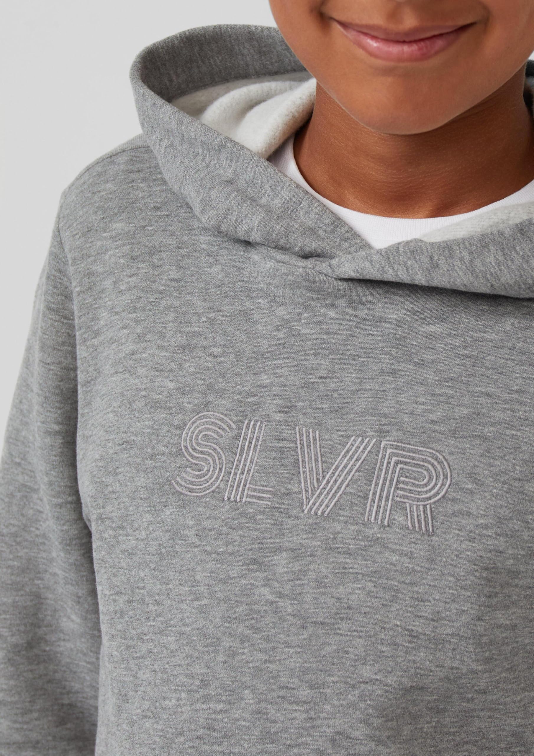s.Oliver 2170422 Sweatshirt Kapuze Hoodie Grey Black