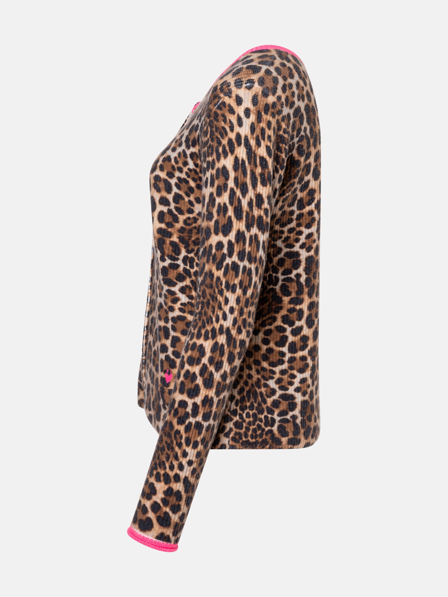 Lieblingsstück AlbaL Strickjacke Wolle brownie Leo