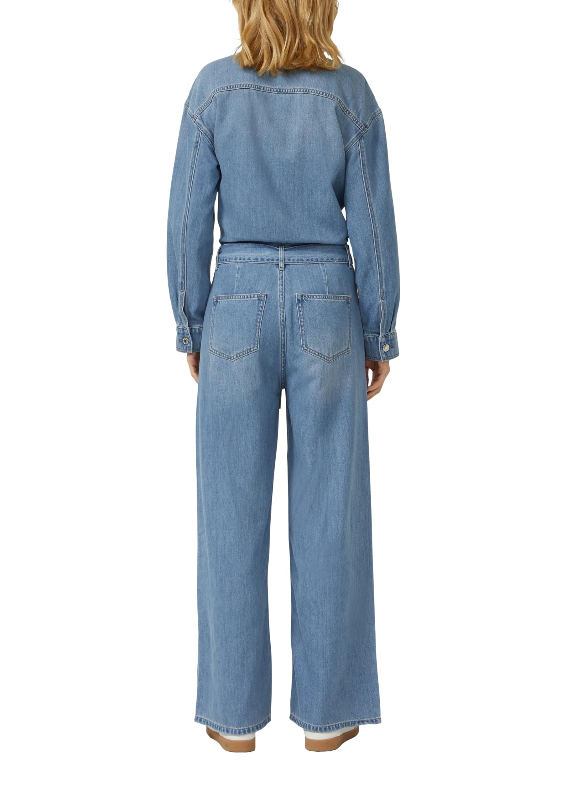 s.Oliver RED LABEL Denim-Overall mit Gürtel Gr 40