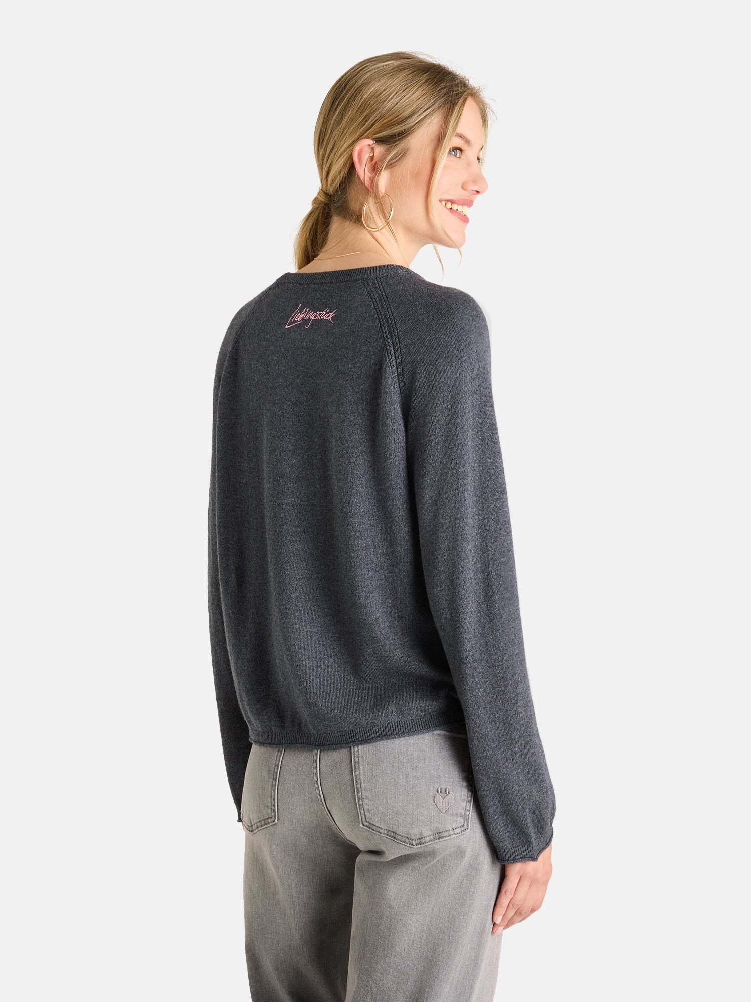 Lieblingsstück AlettaL Pullover neon pink Kaschmir
