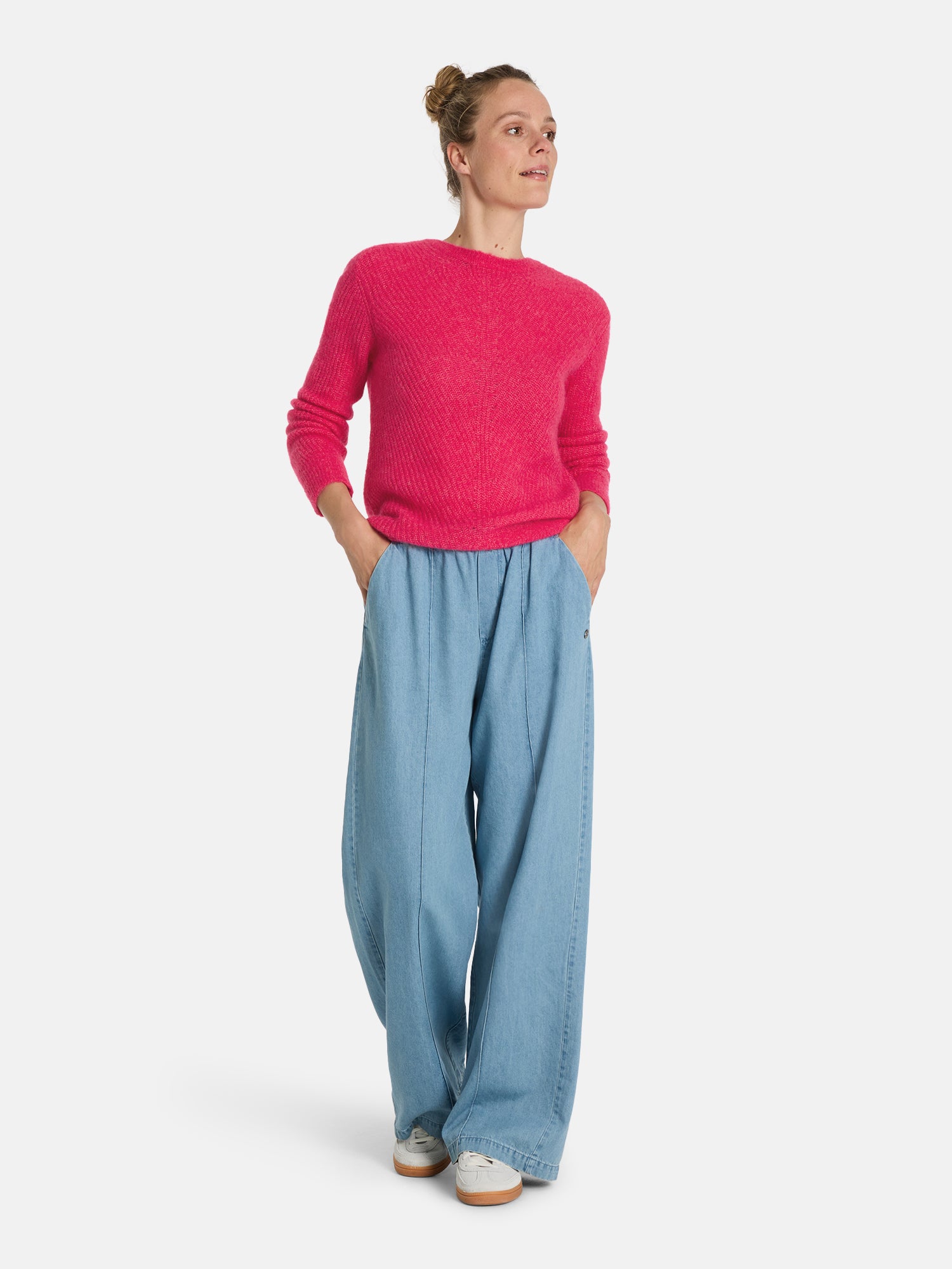 Lieblingsstück BabroEP Pullover wineberry mit Alpaka