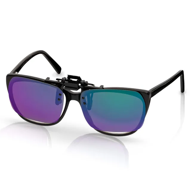 BEZLIT Clip-On Sonnenbrillenaufsatz Rosa polarisiert