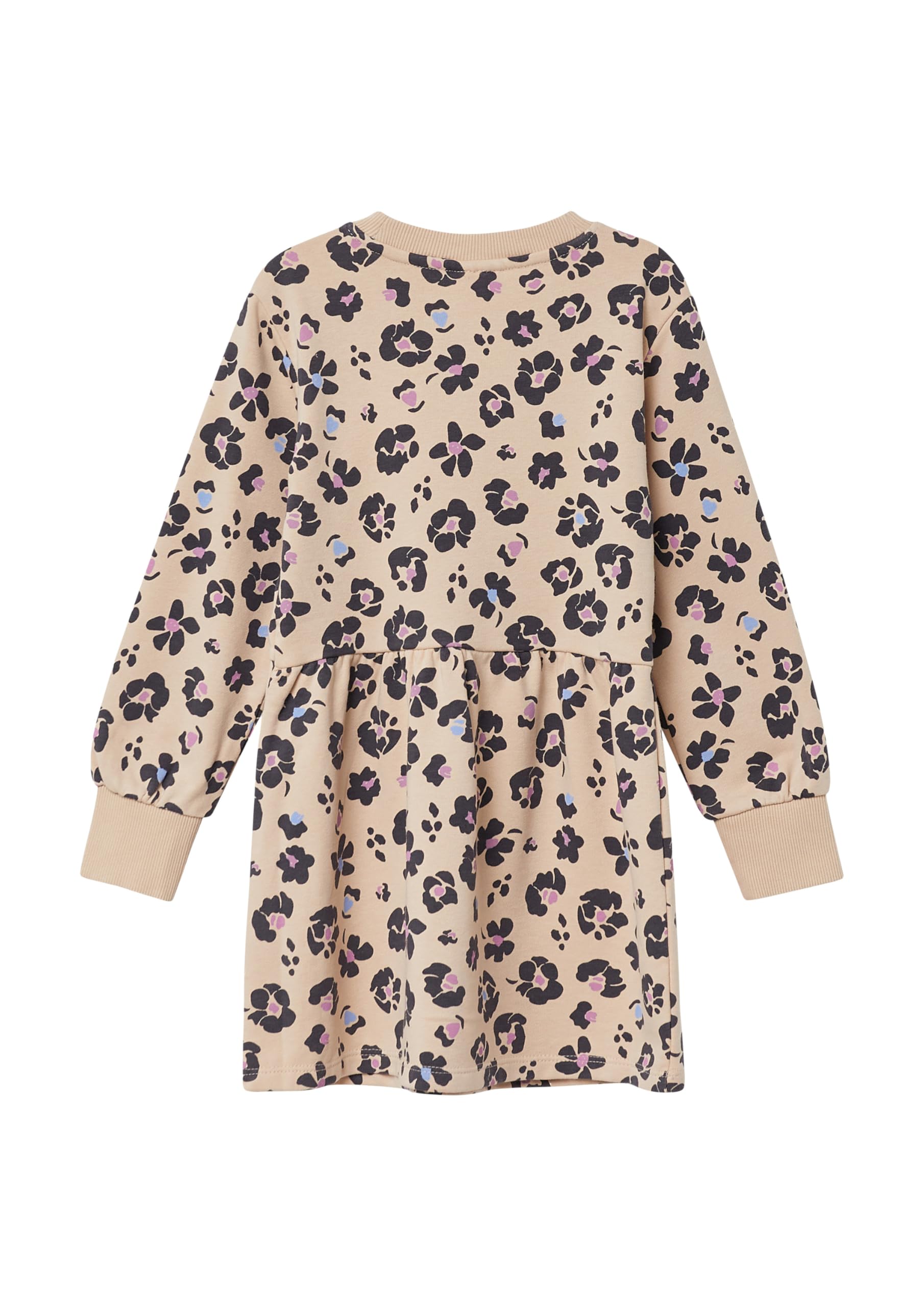 s.Oliver Junior Sweatkleid kurz Baumwollmix Print
