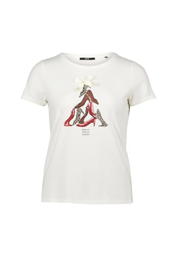 zero Shirt Aufdruck Schleife Gr. 38 Patch CreamRed