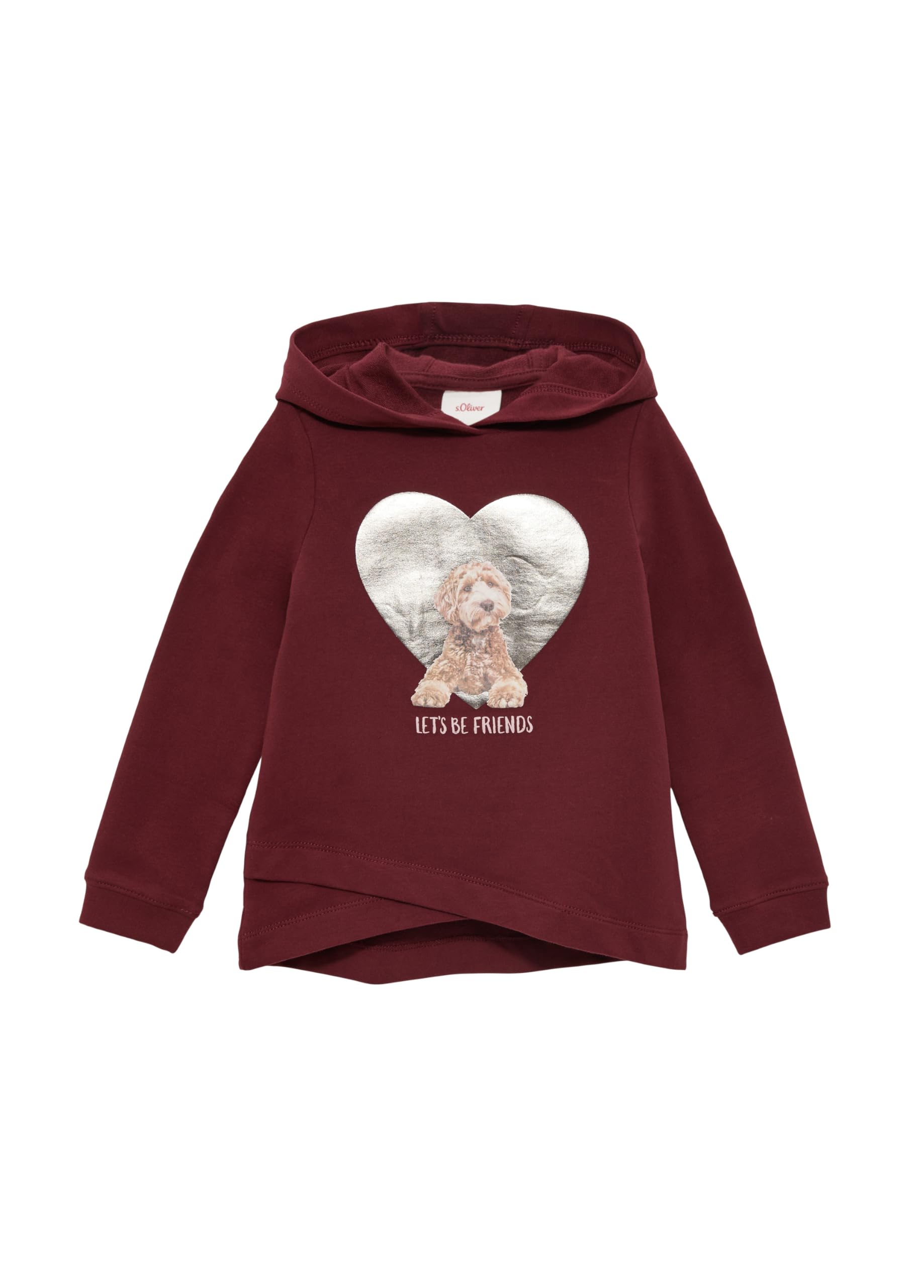 s.Oliver RED LABEL Hoodie Metallic-Print 104-110