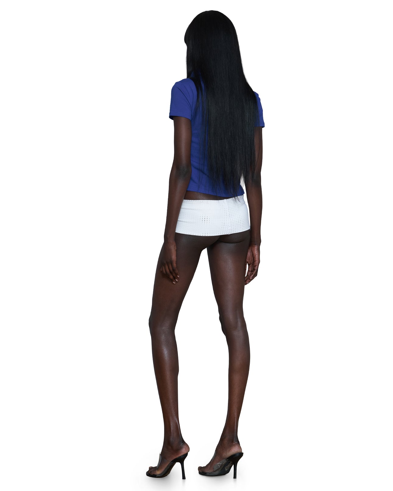 Mowalola Mowaland Euro Polo Poloshirt cropped