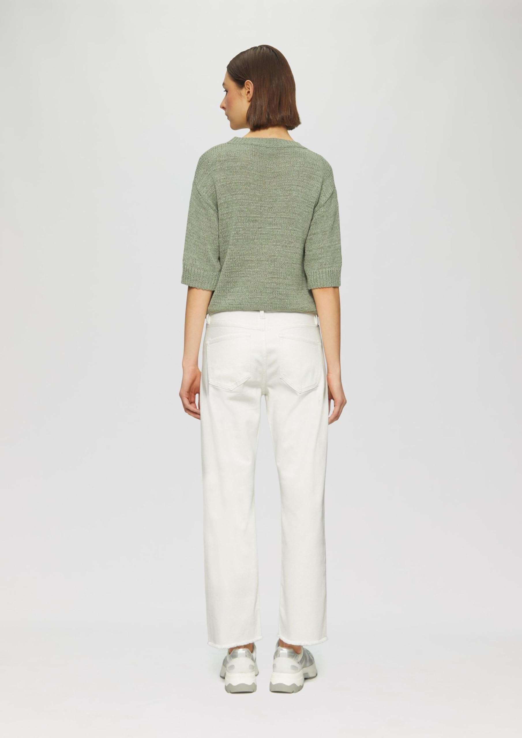 s.Oliver Junior Karolin Cropped-Jeans Gr.44 blau Straight