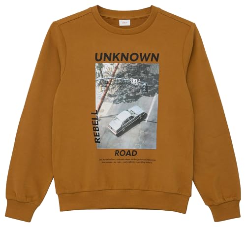 s.Oliver Sweatshirt Baumwollmix Gelb 152