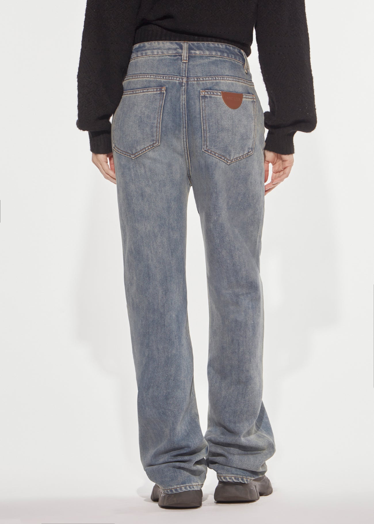 Denny Rose Boy Fit Jeans hellblau Washed