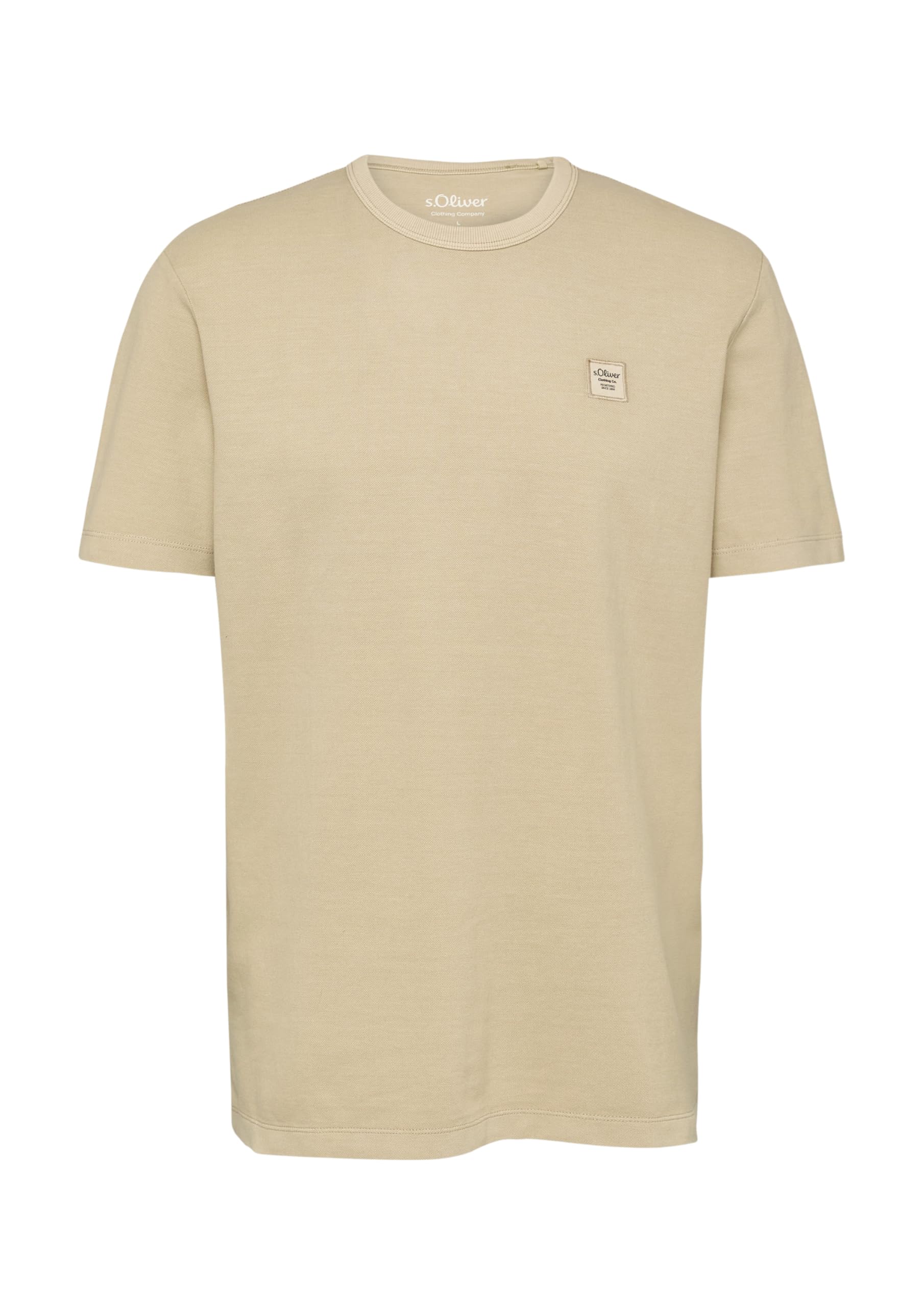 s.Oliver Junior Piqué T-Shirt Garment Dye pfirsich