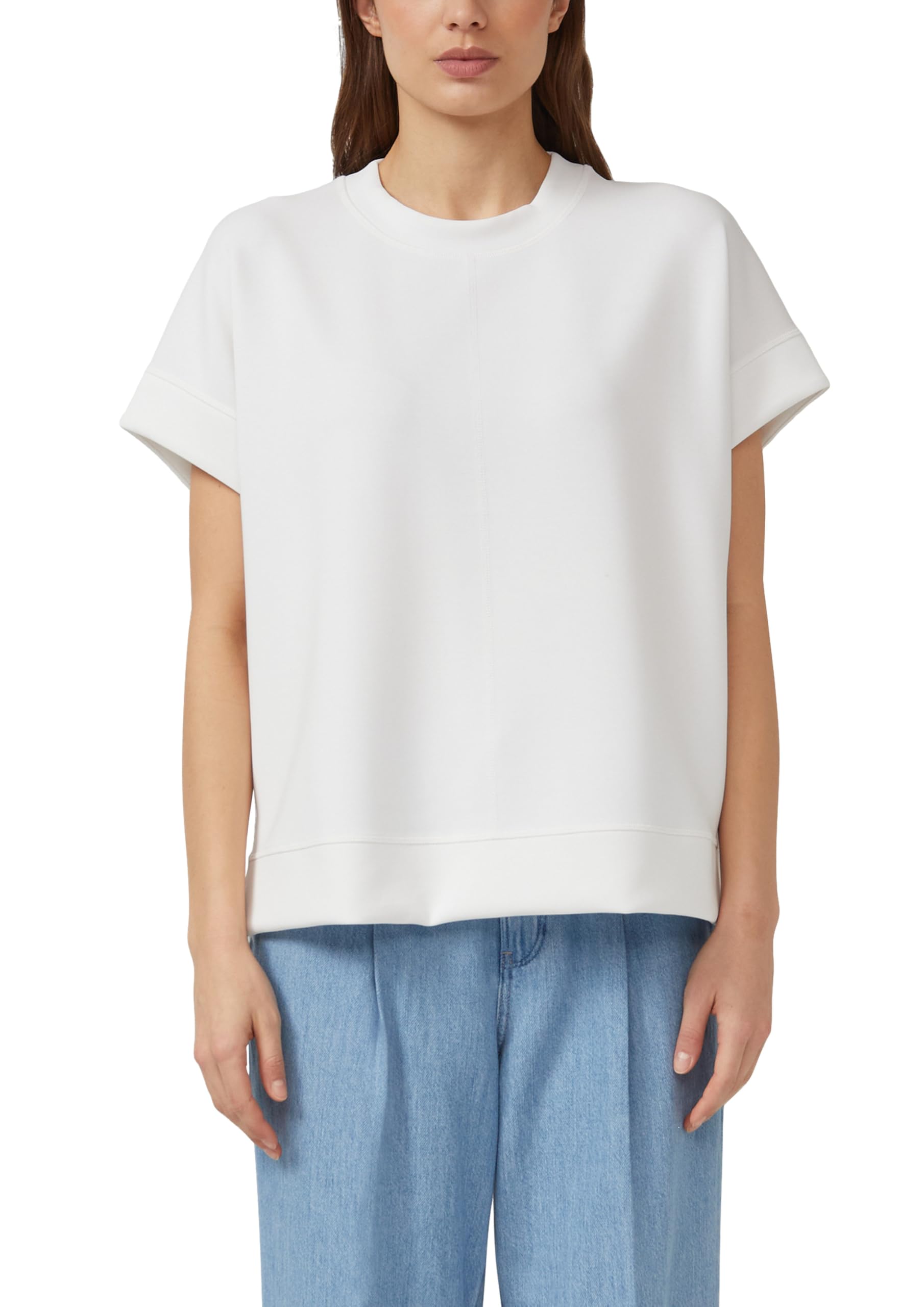 s.Oliver Red Label Sweatshirt 2177074 Kurzarm gelb Relaxed