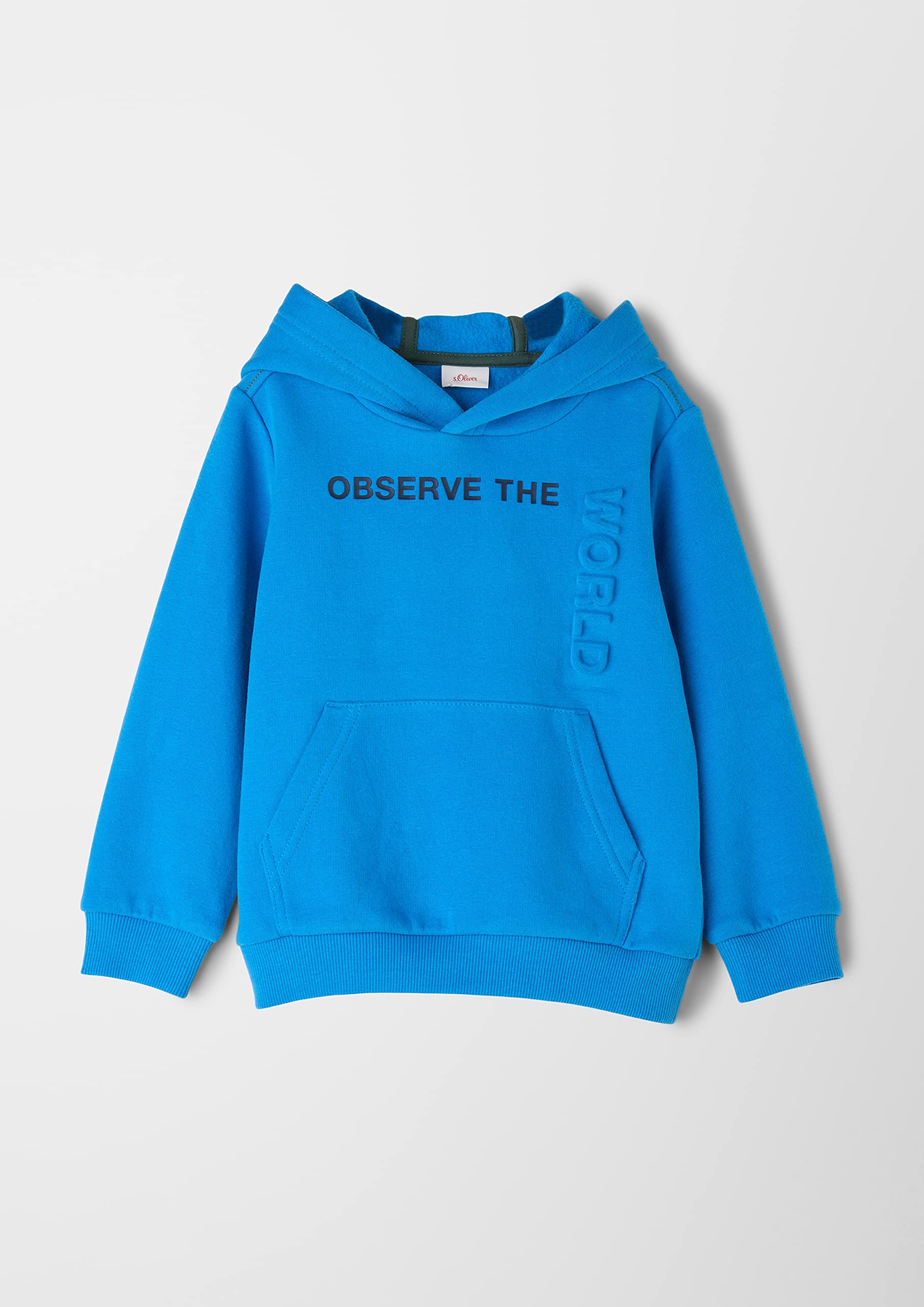 s.Oliver Junior Hoodie Jungen Blau Gr.92-98 Kapuze