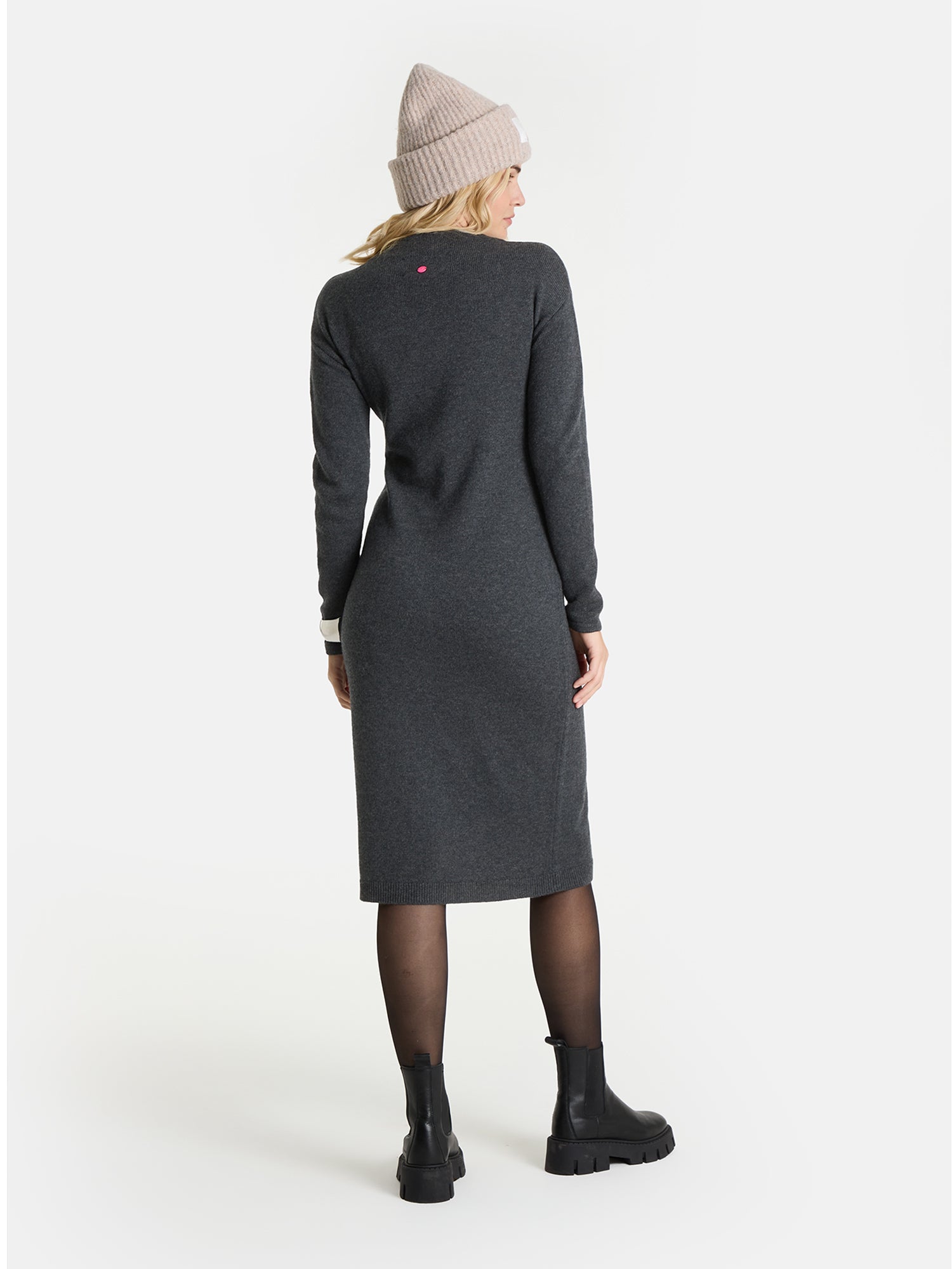 Lieblingsstück LillemorL Strickkleid anthra Wollmix
