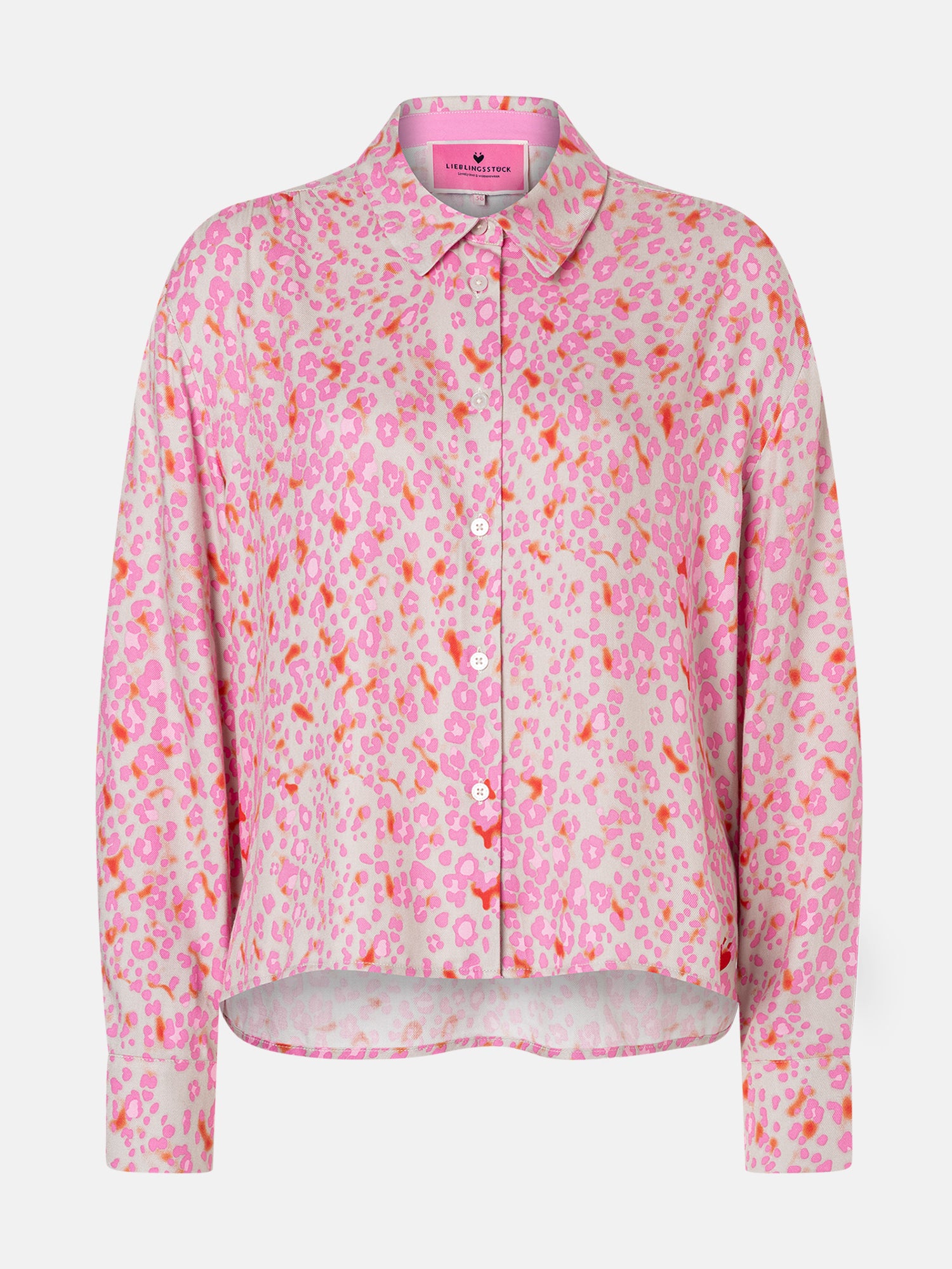 Lieblingsstück EraliaL Bluse beige Allover-Print
