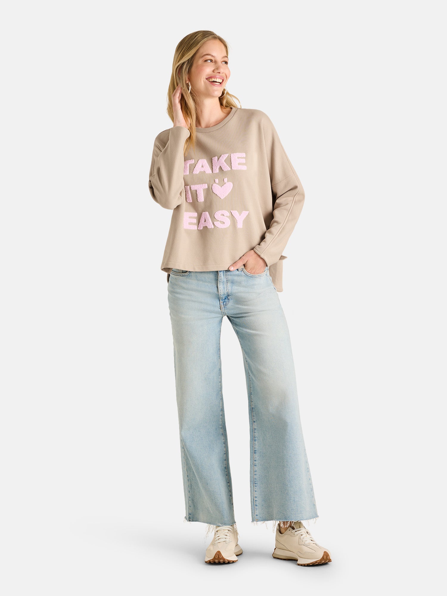 Lieblingsstück SmillaL Sweatshirt Baumwollmix cuba sand