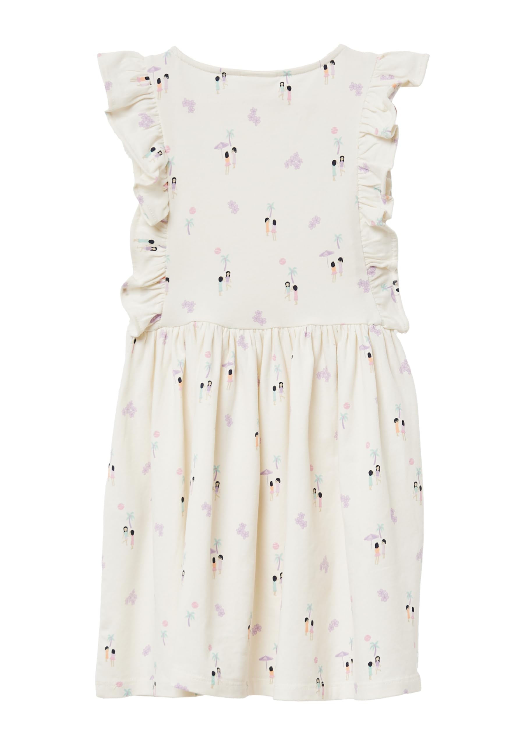 s.Oliver RED LABEL Kleid Volant Gr.128 Print
