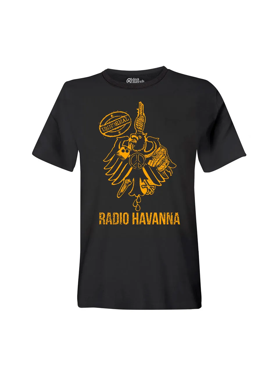 dna merch Radio Havanna Unnormal T-Shirt Schwarz Bio