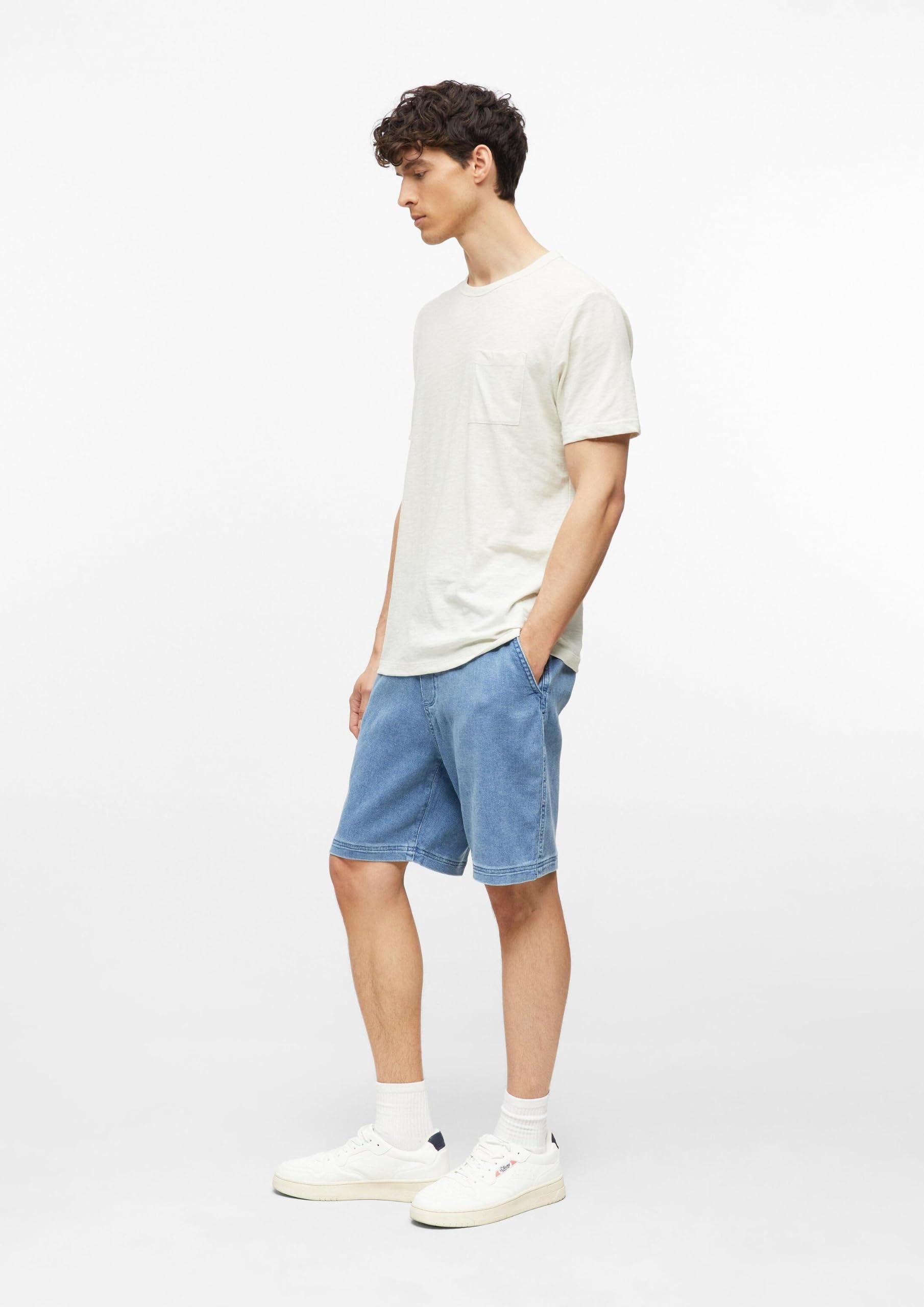 s.Oliver Junior Baumwollmix T-Shirt XXL mit Brusttasche